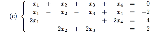 X2
X3
X4
X2
X3
+
X4
-2
(c)
+ 2x4
4
2x1
+
2x2 +
+ 2x3
-2
+
