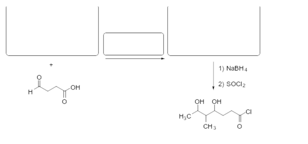 во
OH
I
H3C
1) NaBH4
2) SOCIz
OH OH
CH 3