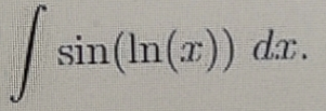 |
sin(In (x)) dr.
