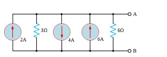 O A
3Ω
60
2A
4A
6A
OB
