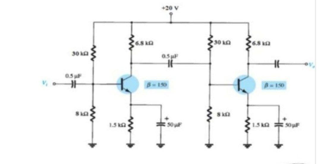 +20 V
6.8 kQ
30 LO
6.8 ka
30 ka
0.5 F
B-150
150
S ka
1.5kG
50 uF
1.5 kQ
50 uF
