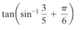 TT
tan sin
6
+
