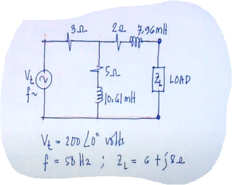 22 7.96MH
2 LOAD
fo
V - 200 Lo° vsls
f =
%3D
