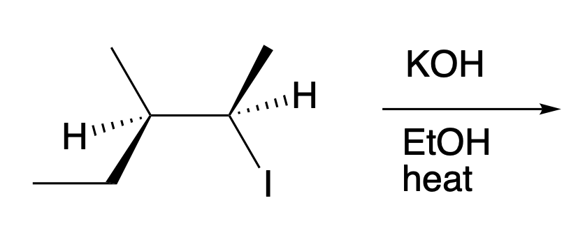 H"
H
KOH
EtOH
heat