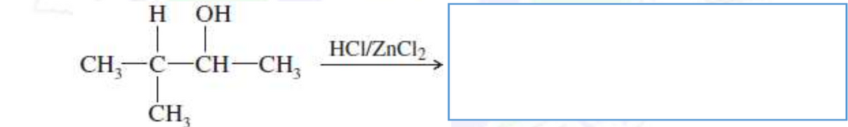 н он
HC/ZnCl2
CH,-C-CH-CH;
