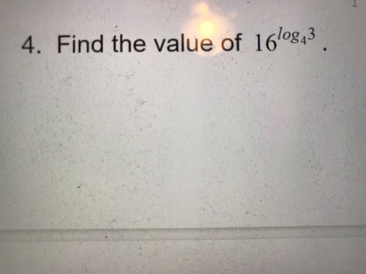 4. Find the value of 160843
