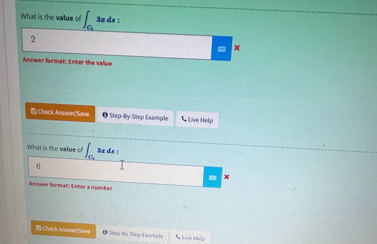 What is the value of
2
Ja
Answer format: Enter the value
Check Answer/Save
6
What is the value of
3ads:
10³
Check Answer/Save
Step-By-Step Example
3rds:
Answer format: Enter a number
Step-By-Step Example
Live Help
Live Help
B
X
X