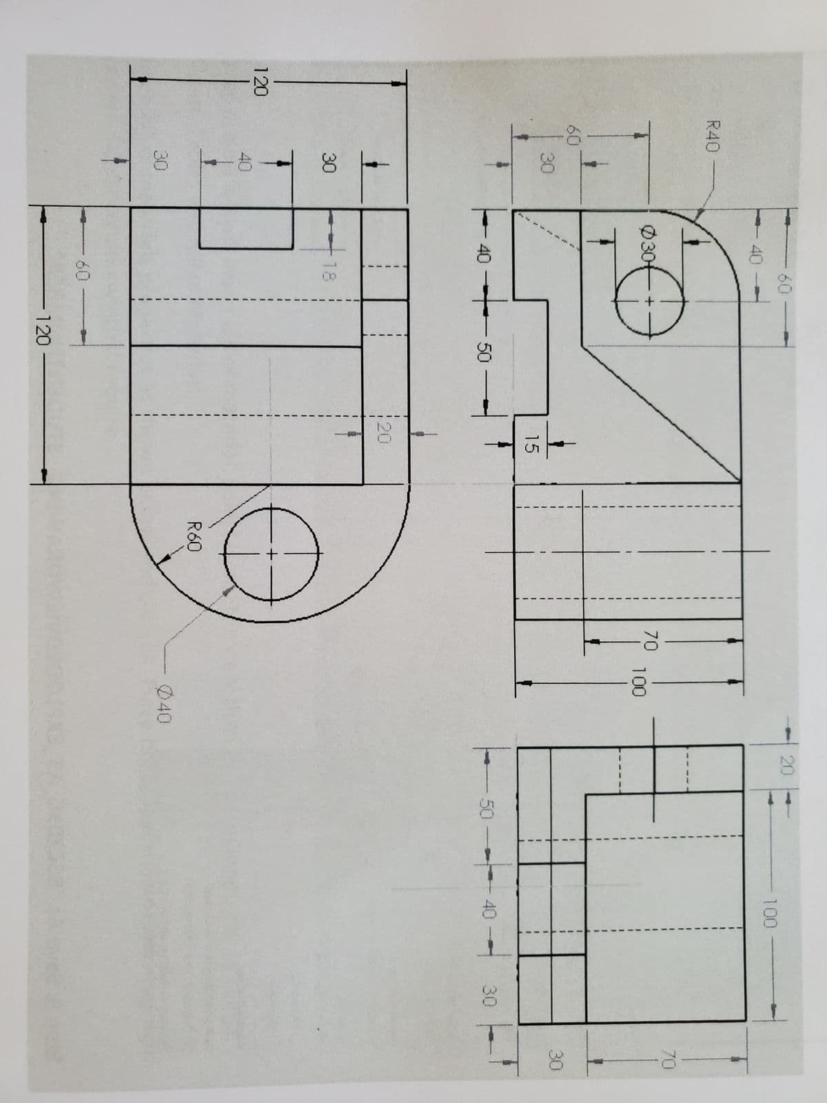 120
R40 -
60
30
1
30
T
40
30
-60-
- 40 -
Ø30
T
-40-+
18
-60-
50
- 120-
15
20
R60
70
100
040
20
100
-50- -40-
30
70
30