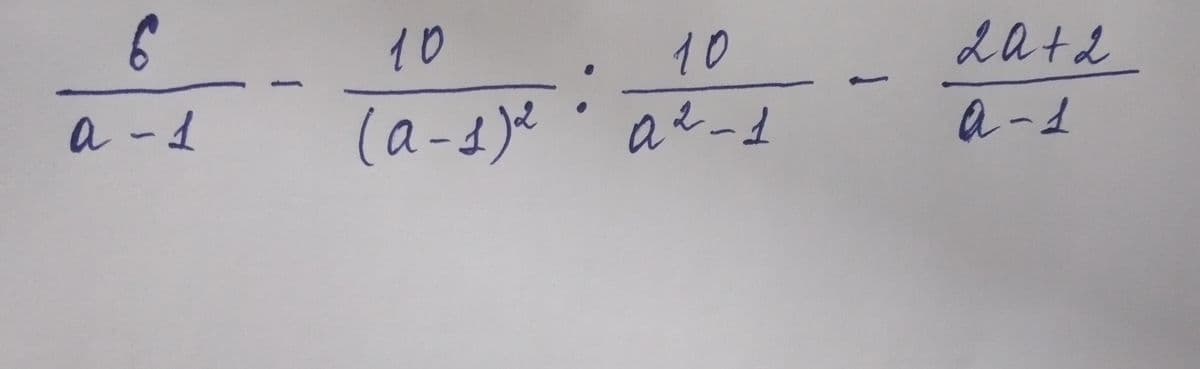 6
a - 1
10
10
(a-1) 2² a ²-1
Tema
20+2
a-s