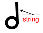 di
string
