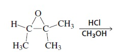 H
C-C
-CH3
H3C CH3
HCI
CH3OH