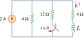 12Ω
2 A (4
t = 0
L
ww
ww
