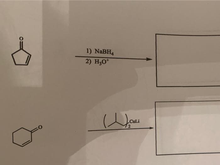 1) NaBH4
2) H30*
aLi
