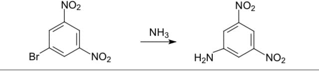 NO2
NO2
NH3
Br
`NO2
H2N
`NO2
