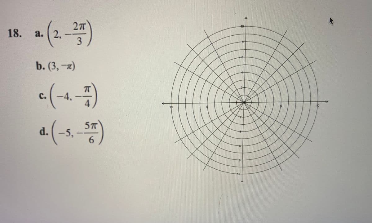 2π
a. 2,
40
18.
b. (3,-지)
-4,
4,
c.
10
10
d.
-5,
6.
