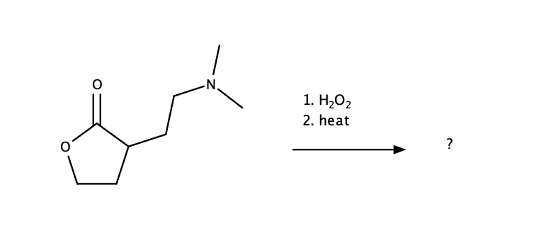 N.
1. H202
2. heat
?
