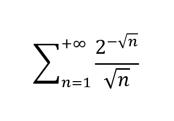 Σ
+∞0 2-
2-1
In=1
η=1 √√n