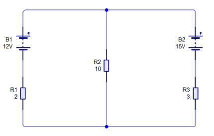 B2
15V
B1
12V
R2
10
R1
R3
2

