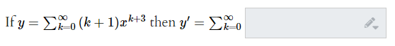 Ify = Σo (k + 1)xk+3 then y'
=
=
ΣΚΟ