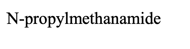 N-propylmethanamide
