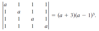 la
1
1
1
1
a
1
1
(а + 3)(а — 1)3.
1
1
a
1
1
a
