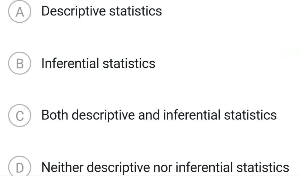 Statistics involves which of the following?