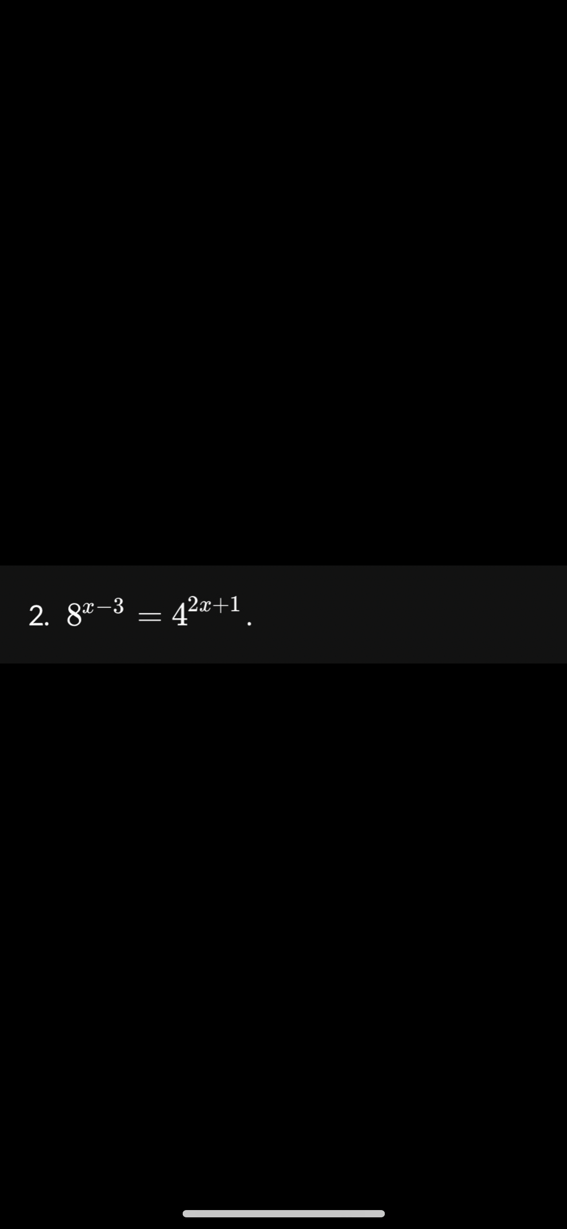 2. 8-3
=
42x+1