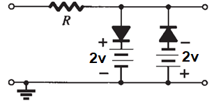 R
+
2v
2v
+
