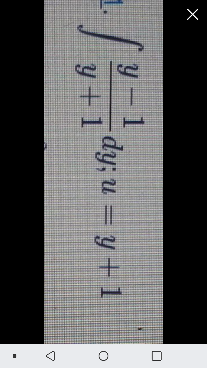 y-1
dy; u = y +1
y+1
