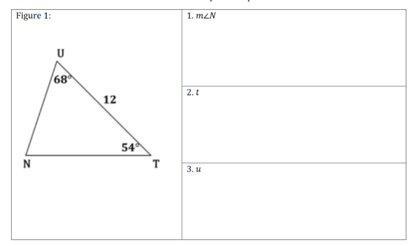 Figure 1:
1. m2N
U
68
2. t
12
54
N
T
3. и
