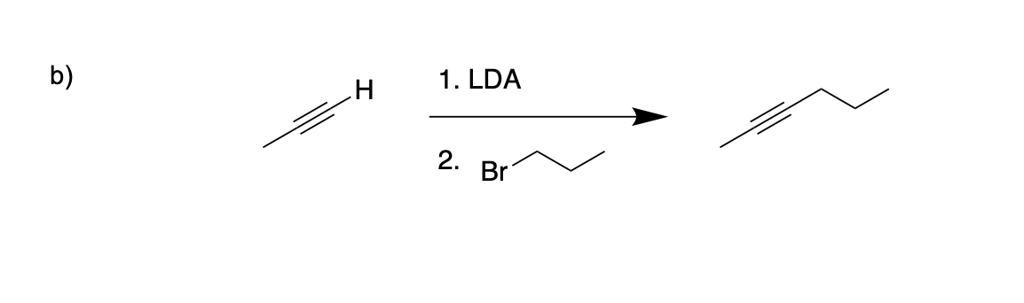 b)
1. LDA
2.
Br
