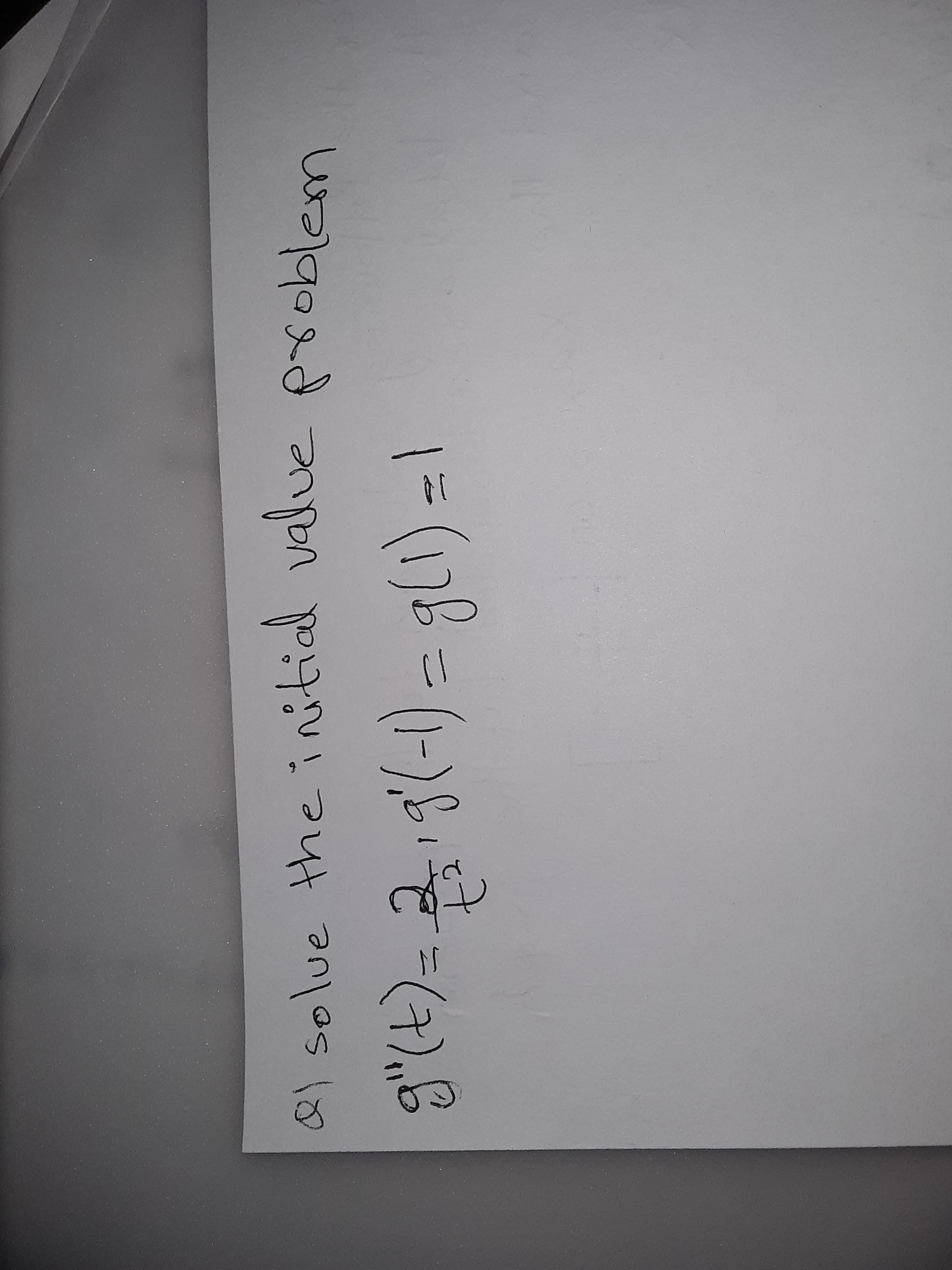 8l solue the initial value problem
g"(t)=
7:31-1)=91)
