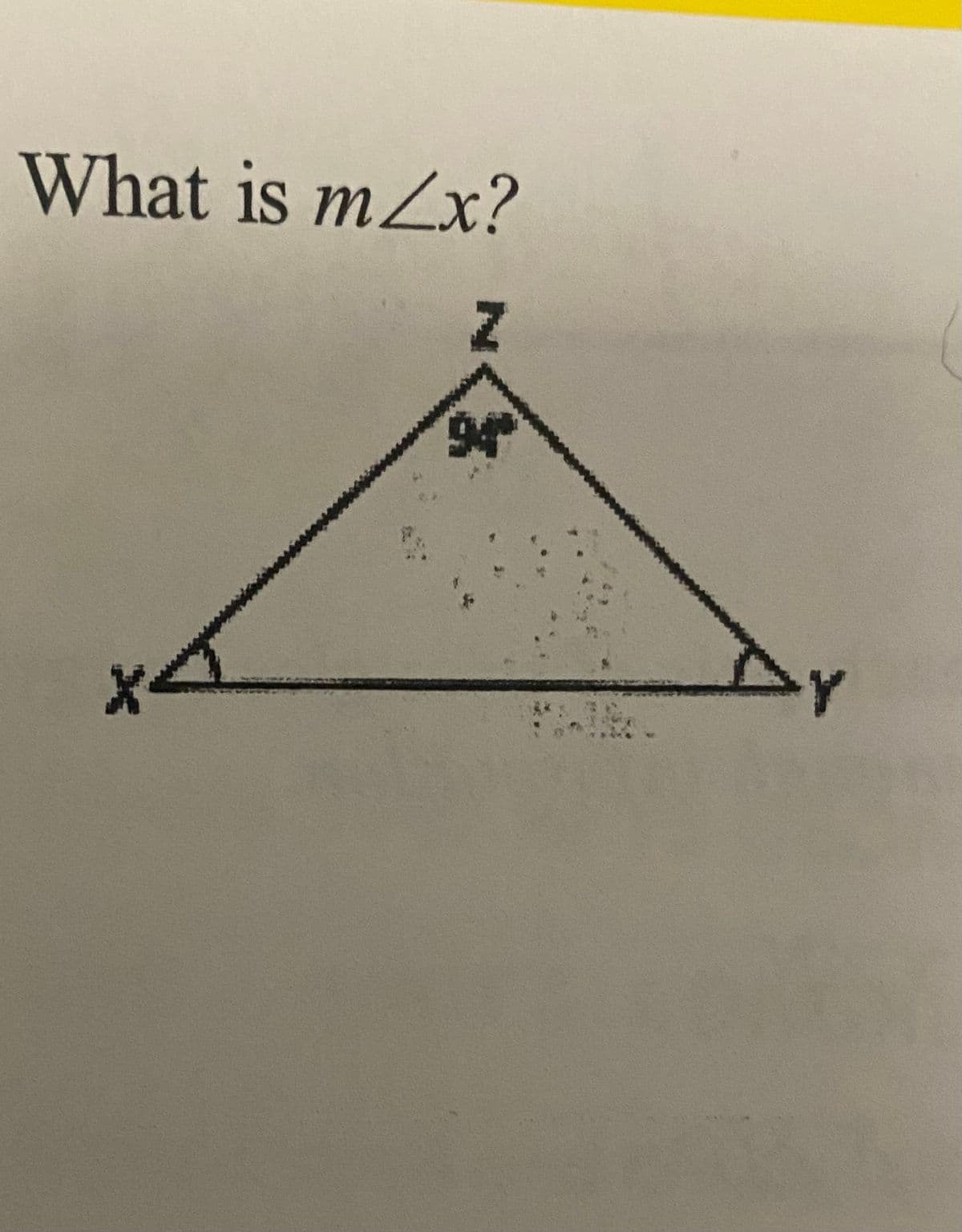 What is mZx?
