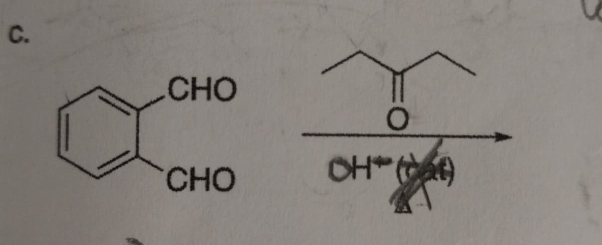 C.
CHO
CHO
O
OH* ()