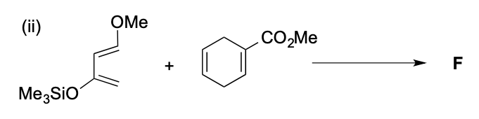 (ii)
OMe
.CO2ME
+
F
MezSiO
