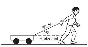 20. N
25°
Horizontal
