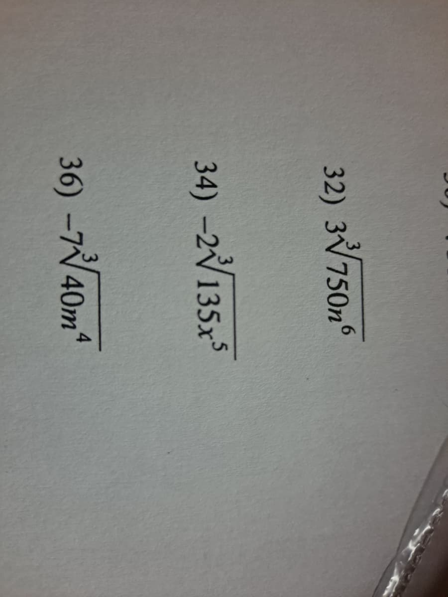 32) 3V750n°
6.
34) -2V135X
36) -7V40m4
