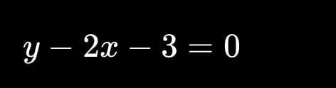 у — 2х —
Y
3 = 0
