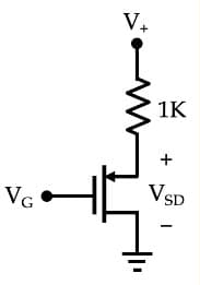 VG
V₂
1K
+
VSD