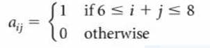 1if6 si+js 8
Aij
0 otherwise
