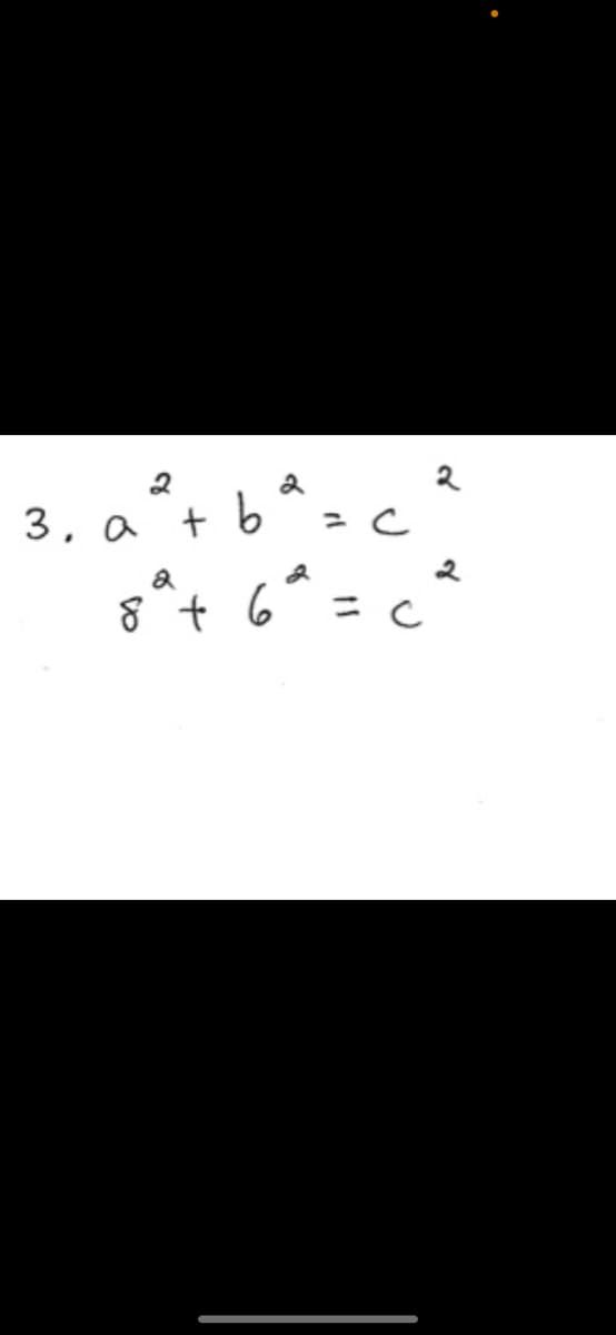 2
3, a + b*= c
gªt 6'
2
2
こC
