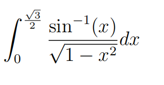 V3
sin-(x)
dx
V1- x2
0.
