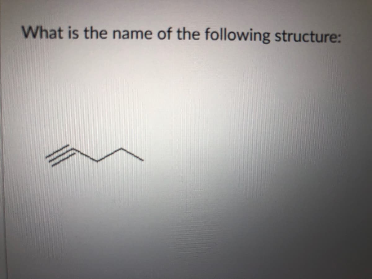 What is the name of the following structure:
