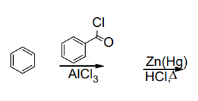 CI
AICI 3
Zn(Hg)
HCIA