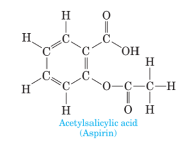 H
H.
C.
HO
H
C=
H
0-C-C-H
он
H
Аcetylsalicylic аcid
(Aspirin)
