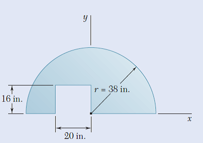 r = 38 in.
16 in.
20 in.
