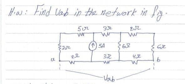 Hew: Eind Vab in the network in f'.
15A
62
22
Vob
