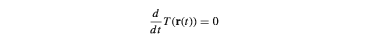 dt
T(r(1)) = 0
