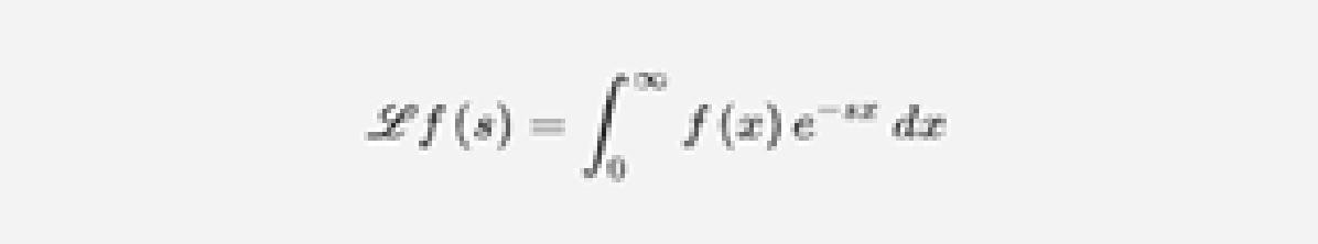 ·[ 1 (2²) e
Lf(s) =
=
f(x) e™** dr