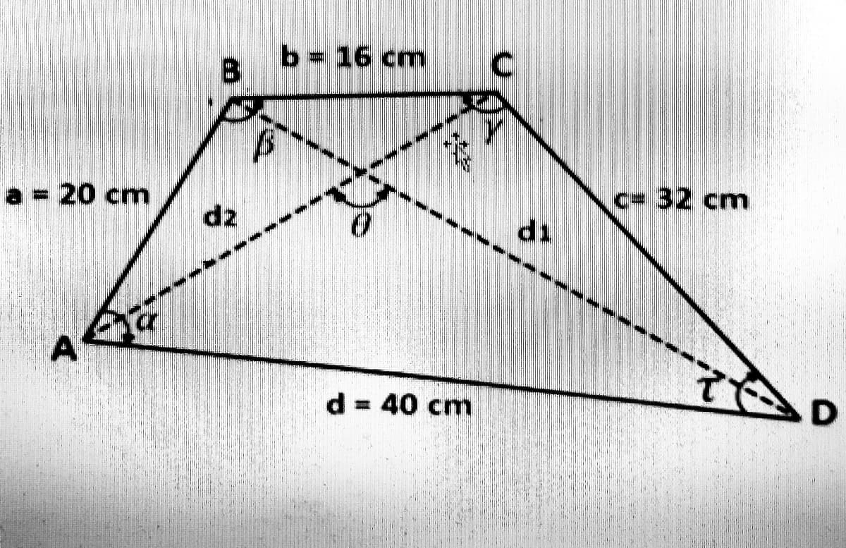 b= 16 cm
C.
a = 20 cm
c= 32 cm
di
A
d = 40 cm
